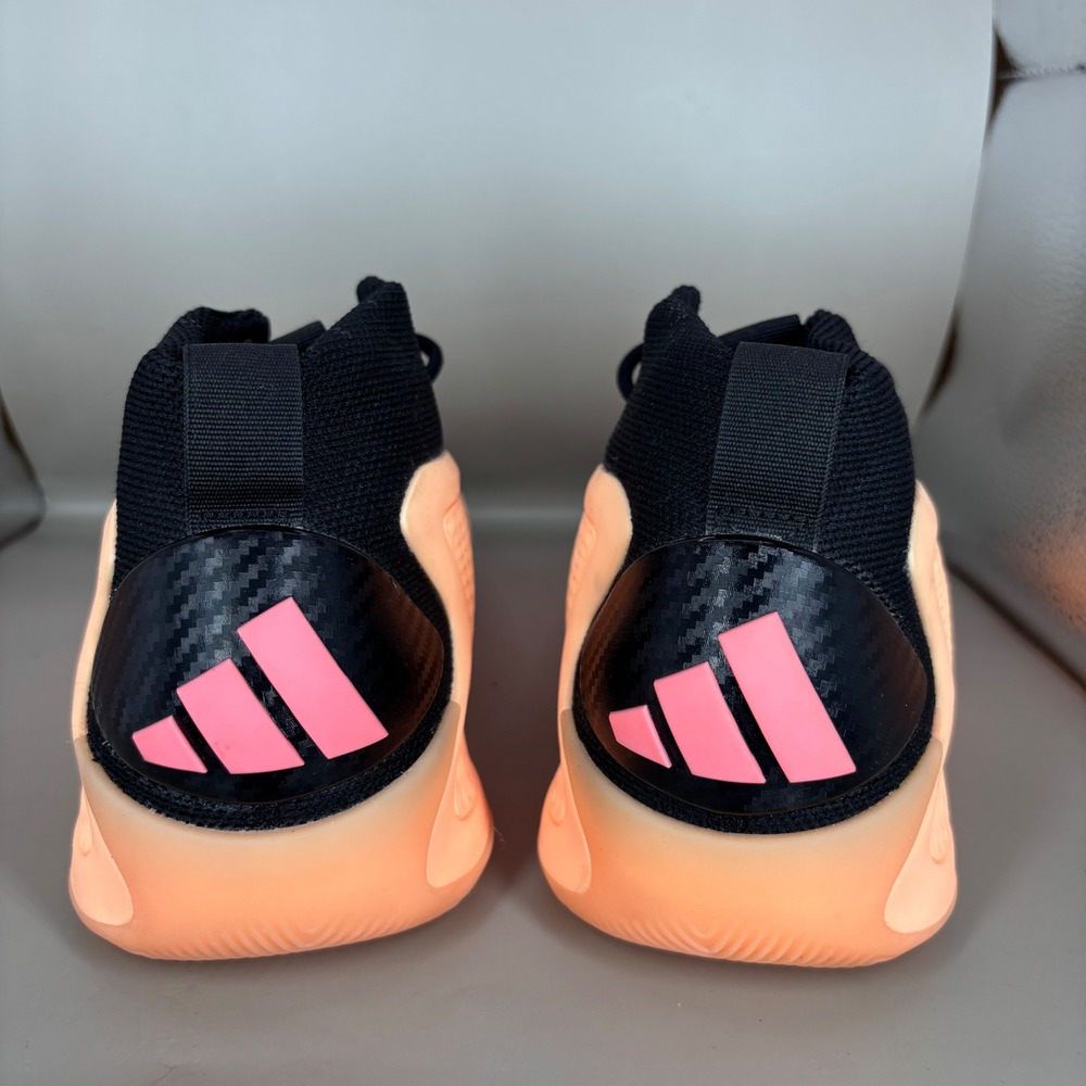Adidas AE 1 With Love Anthony Edwards Basketball Shoes Coral Black IF1883 6.5 - Picture 4 of 7